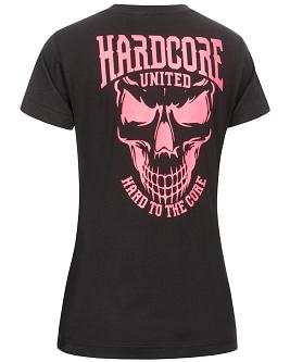 Hardcore Damen T-Shirt Girly Skull 2