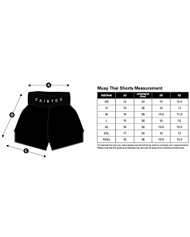 Fairtex X Booster thaiboks shorts Large Logo Zwart 4