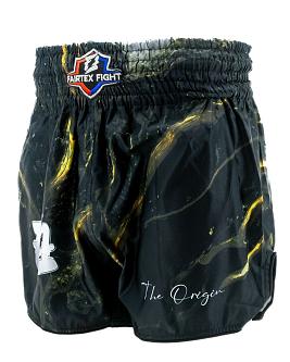 Fairtex Fight Thaiboxhose Origin-Black 2