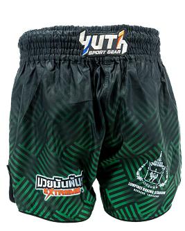 Fairtex Fight Thaiboxing Trunks Cresendo-Green 4