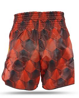 Fairtex X Booster Thaiboxhose Red Checks 2
