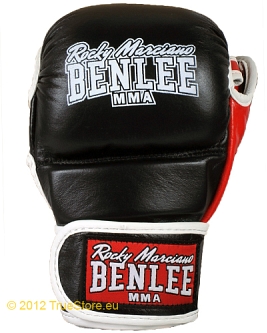 BenLee Leather MMA training gloves Striker 2