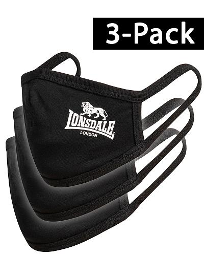 Lonsdale 3er Pack Community Maske