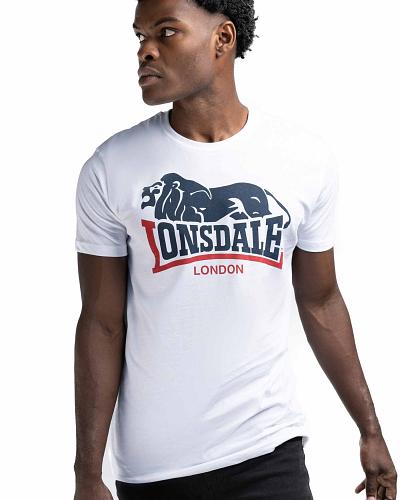 Lonsdale regulär fit T-Shirt Loscoe im Doppelpack 1