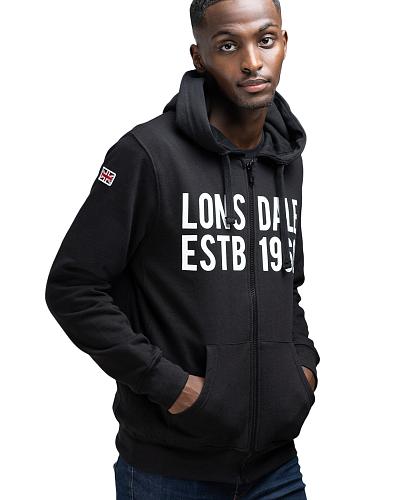 Lonsdale hooded sweatjacket Solfach