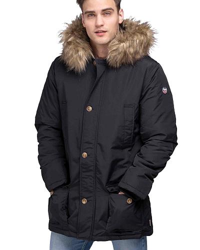 Lonsdale mens hooded parka coat Streetlam