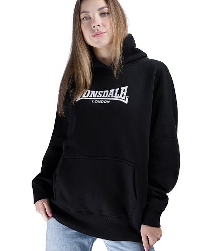 Lonsdale dames loosefit capuchon sweatshirt Stringston