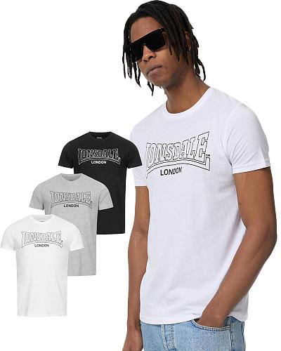 Lonsdale Dreierpack T-Shirts Beanley