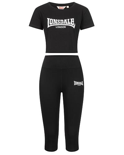 Lonsdale women t-shirt and Short Set Ixworth