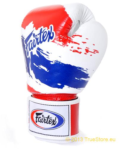 Fairtex Leder Bokshandschoenen - Tight Fit - Thai Pride