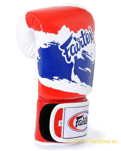 Fairtex Leder Bokshandschoenen - Tight Fit - Thai Pride 2