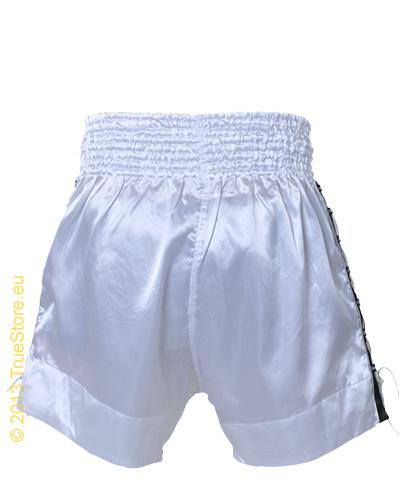 Fairtex Muay Thai short White Lace 3