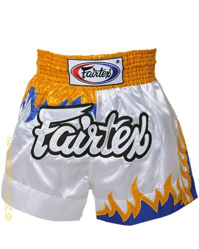 Fairtex Muay Thai short Upside Down Flame