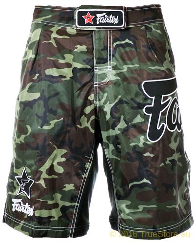 Fairtex nylon boadshort met broekzak (AB7)