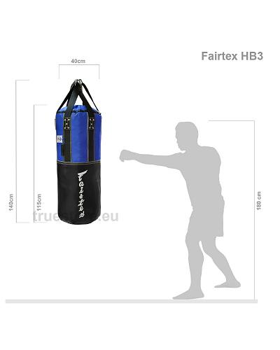 Fairtex HB3 zandzak 3ft. XL Heavy Bag Gevuld 2