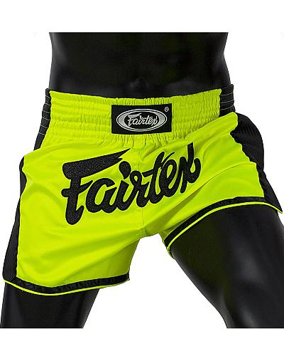 Fairtex thaiboksbroek BS1706 Neon Satin