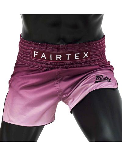 Fairtex BS1904 Muay Thai Short Maroon Fade