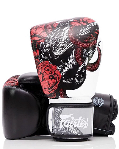 Fairtex BGV24 boxing gloves Beauty of Survival