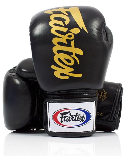 Fairtex BGV19 leder bokshandschoenen Deluxe Tight-Fit