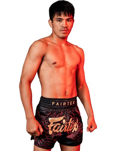 Fairtex BS1920 muay thai shorts Lava 1