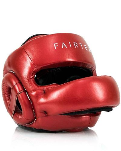 Fairtex HG17 Pro Sparring Kopfschutz Metallic