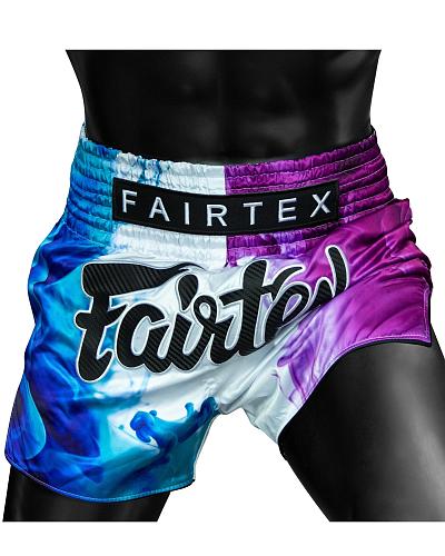 Fairtex BS1950 Muay Thai Short White Tech House