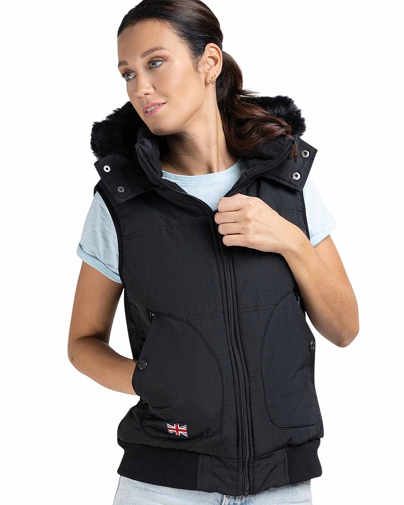 Lonsdale ladies padded waistcoat Ansty 1