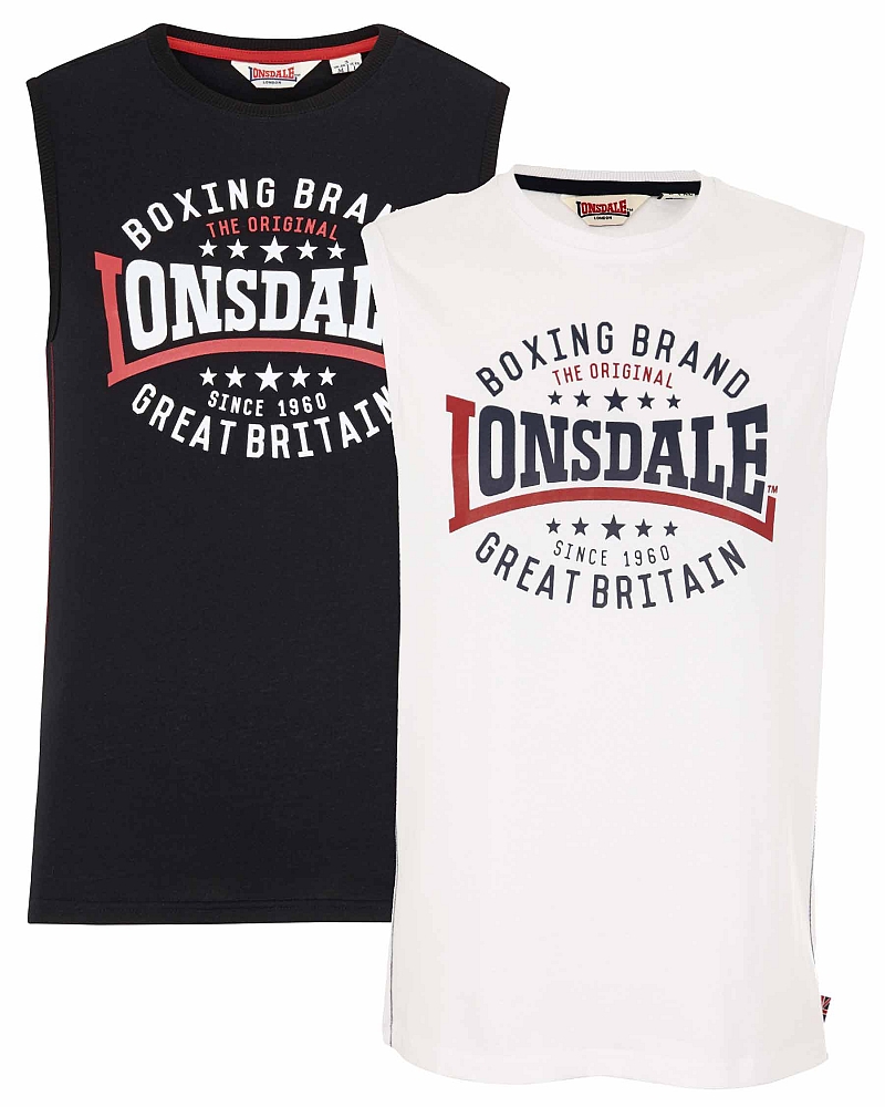 Lonsdale Muscleshirt St. Agnes im Doppelpack 1