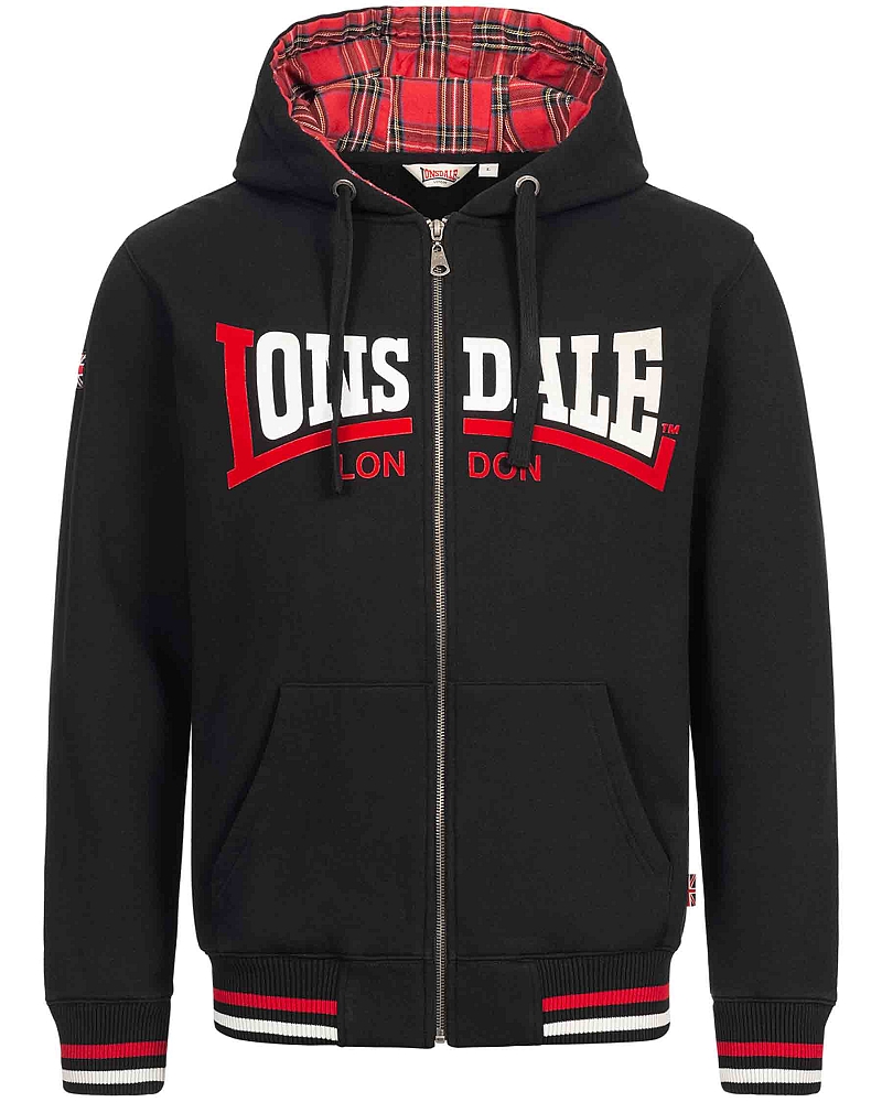 Lonsdale hooded zipper top Nateby 1