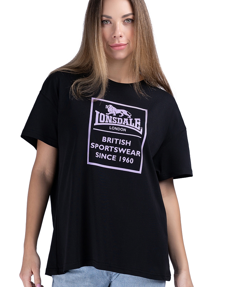 Lonsdale Oversized Damen T-shirt Ramscraigs 1