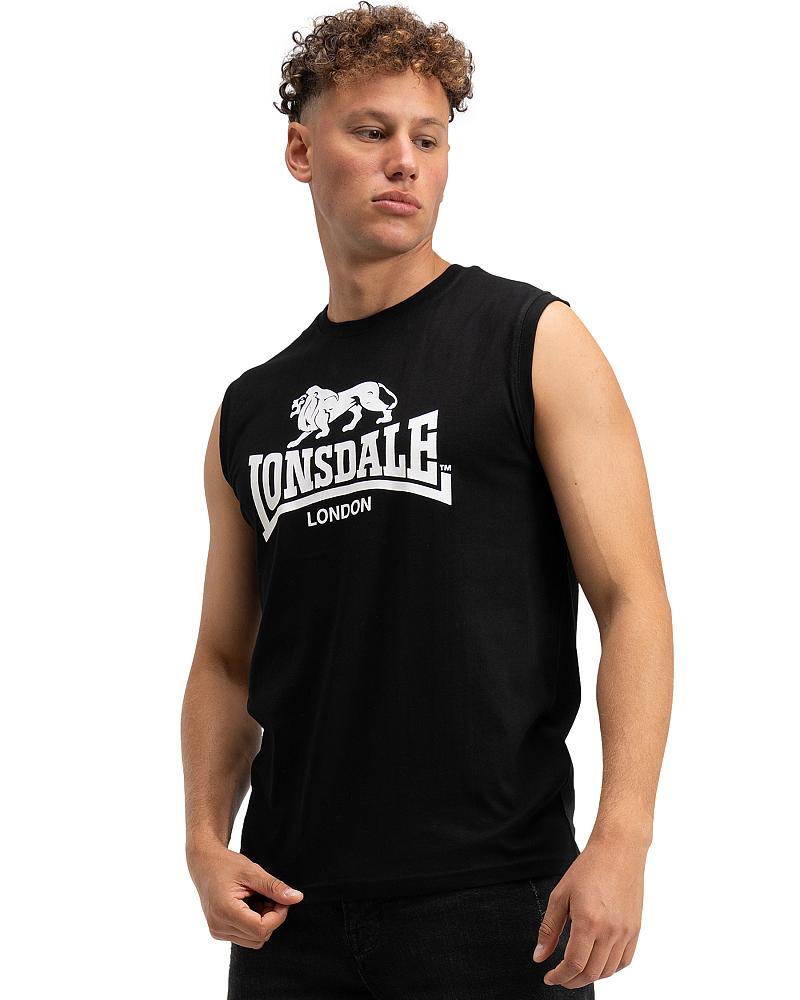 Lonsdale Doppelpack ärmeloses T-Shirt Rolleston 1