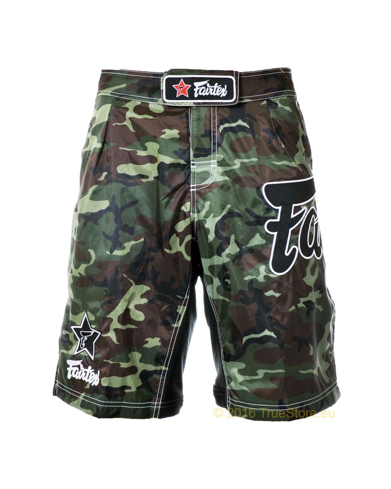 Fairtex nylon boadshort met broekzak (AB7) 1