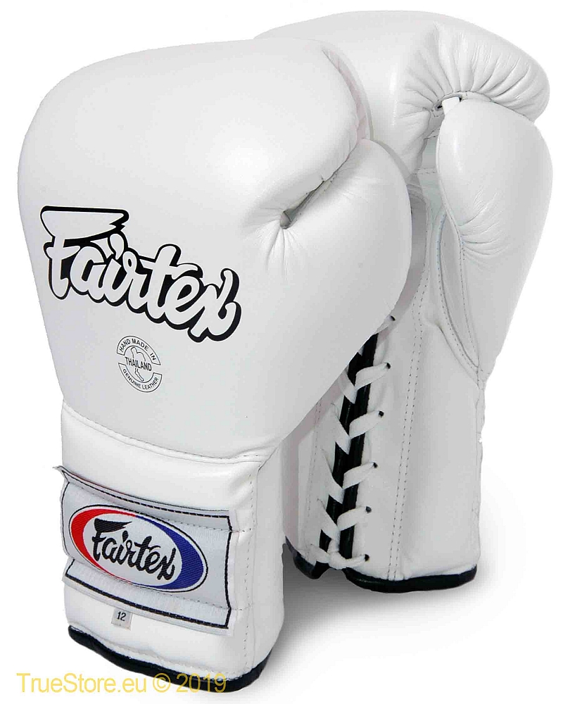 Fairtex BGL7 Mexican Laced up boxing gloves 1