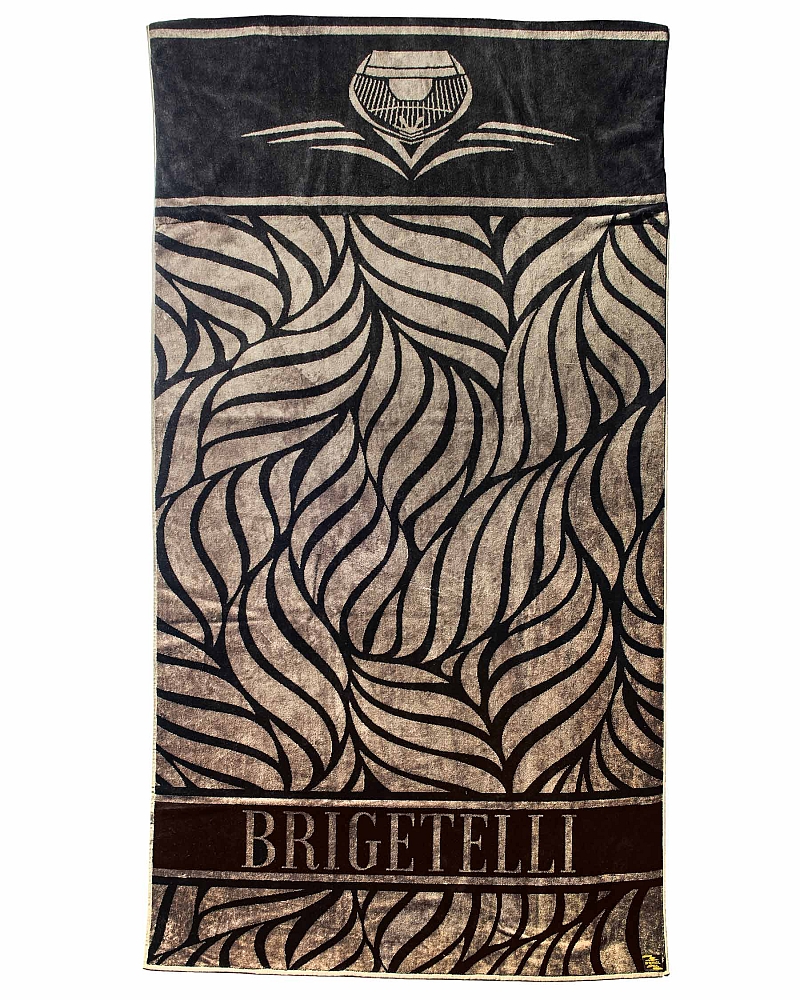 Brigetelli beach towel Black Label 1