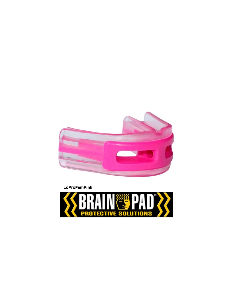 Brain-Pad Girls mouthguard LoProFem Junior Pink 1