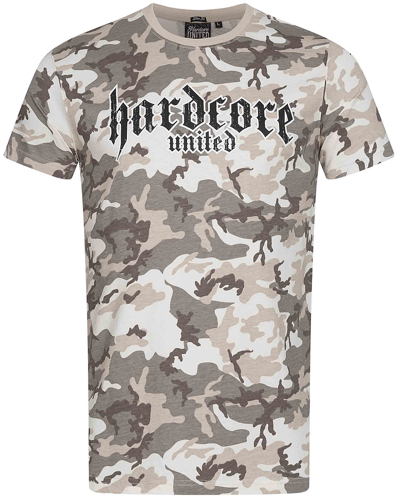 Hardcore United T-Shirt Urban Tan 1