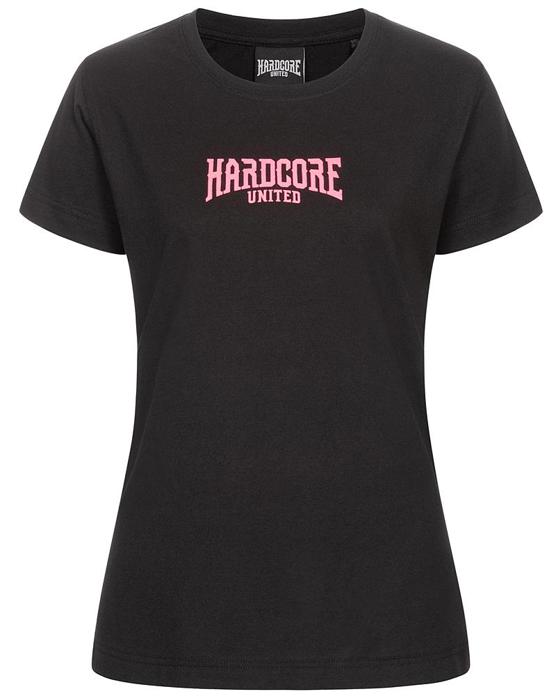 Hardcore women t-shirt Girly Skull 1