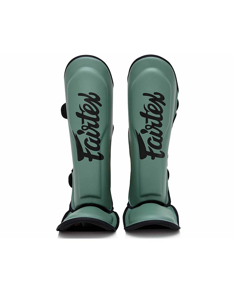 Fairtex X Booster Schienbein und Spannschoner in armeegrün 1