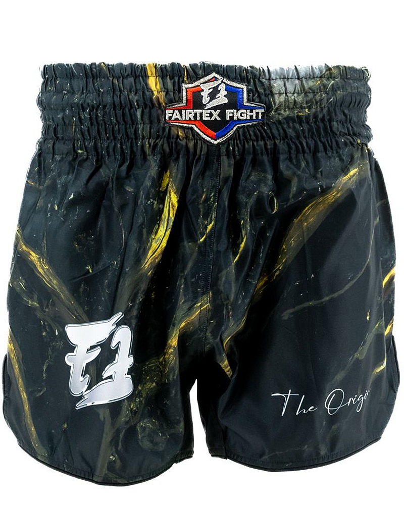 Fairtex Fight thaiboks shorts Origin-Black 1