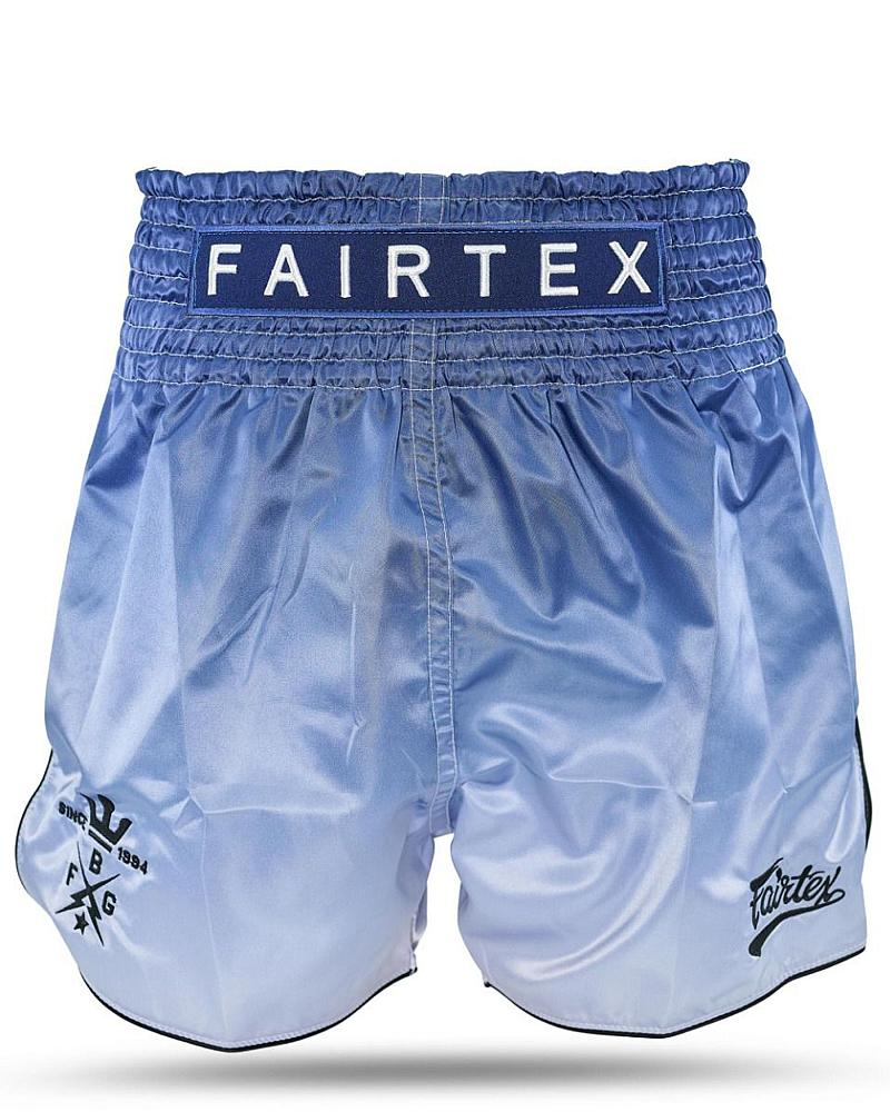 Fairtex X Booster Thaiboxhose Blue Fade 1