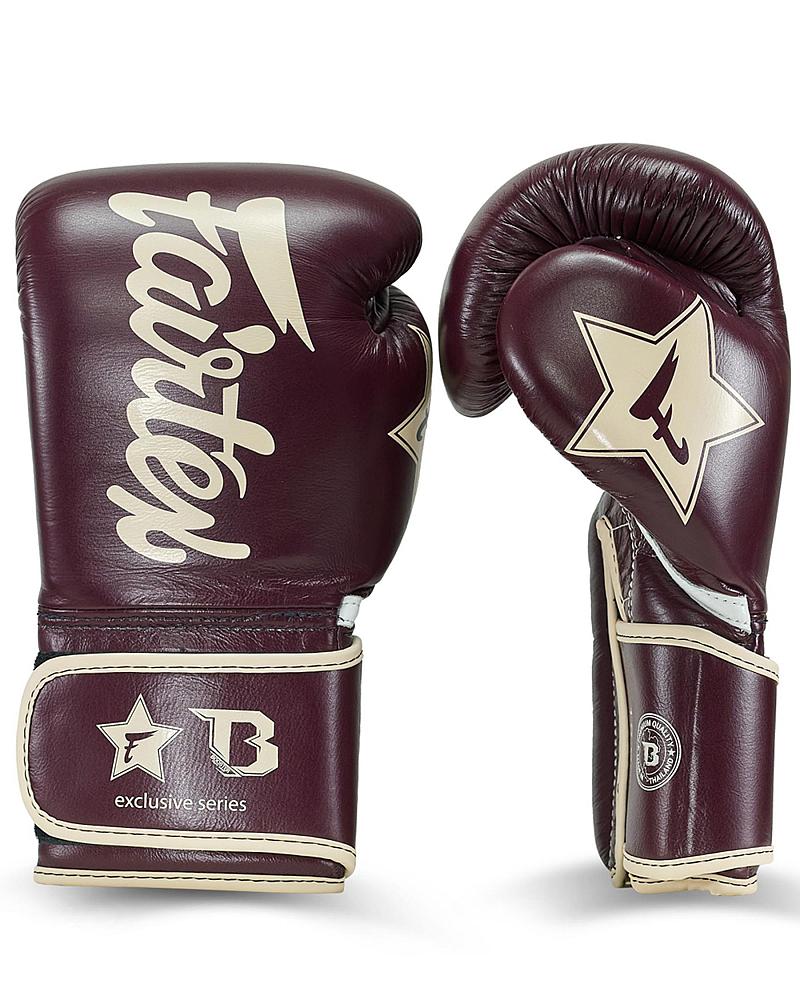 Fairtex X Booster V2 Leder Boxhandschuhe in Braun 1