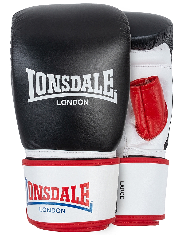 Lonsdale leather bagmitts Maddock 1