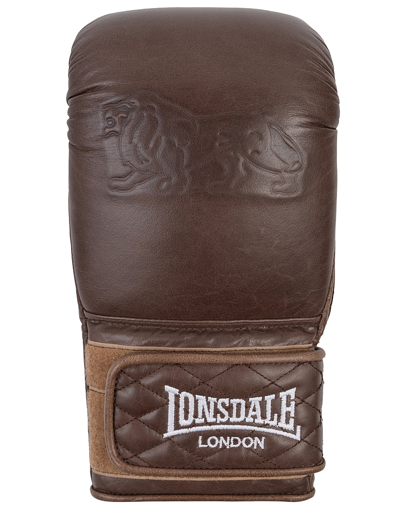 Lonsdale Vintage Leather Bag Gloves 1