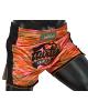 Fairtex BS1711 muay thai shorts Camo Orange 3