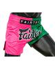 Fairtex BS1911 muay thai shorts Pink/Green 2